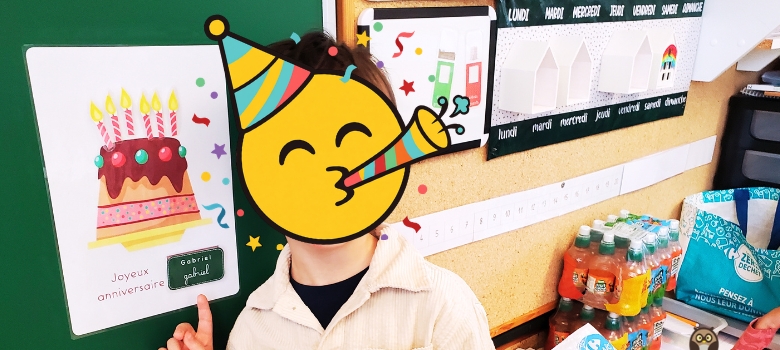 anniversaire 6 ans en classe maternelle