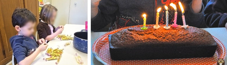 recette gâteau d'anniversaire en maternelle