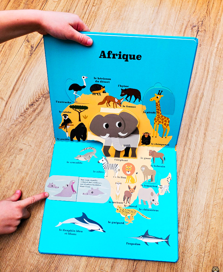 Mon Premier Atlas des animaux - en Afrique - Ingela Peterson Arrhenius