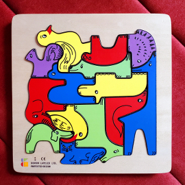 Puzzle casse-tête "Le Zoo"
