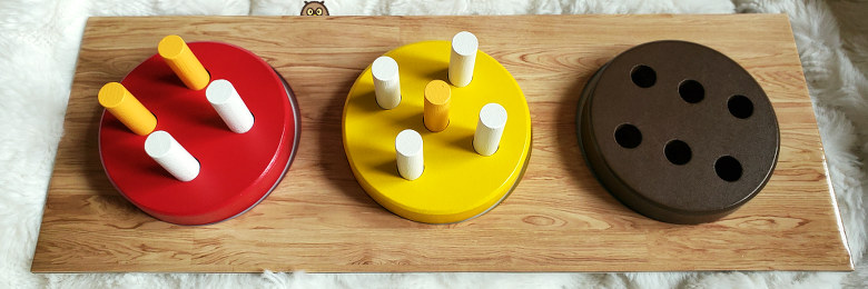 Maths à jouer - 4, 5, 6 bougies pour trois gâteaux