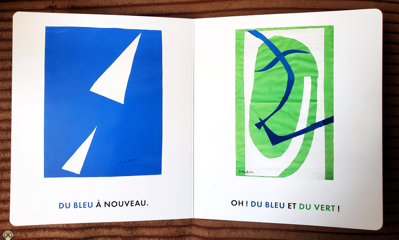 Oh ! Du bleu et du vert ! - Du bleu et d'autres couleurs avec Henri Matisse