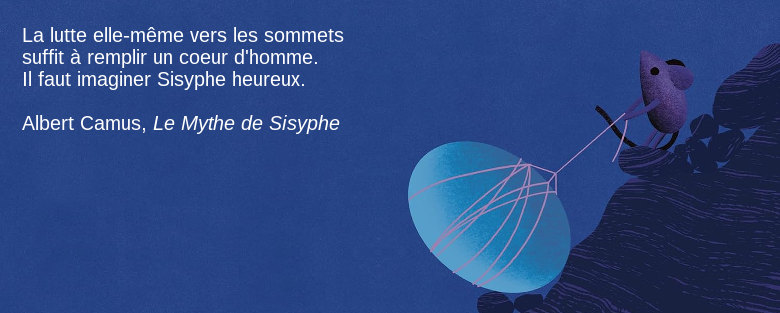 La marche du mulot - Le mythe de Sisyphe