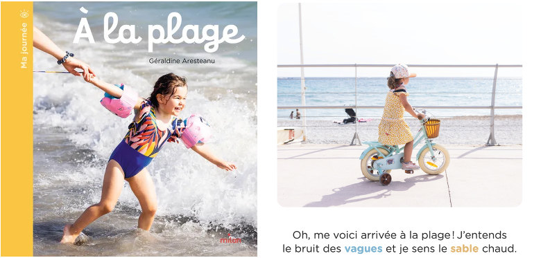 Ma journée - à la plage