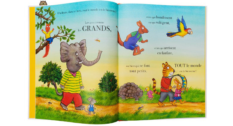 Bienvenue - Tout le monde est le bienvenu ! Les petits comme les grands !