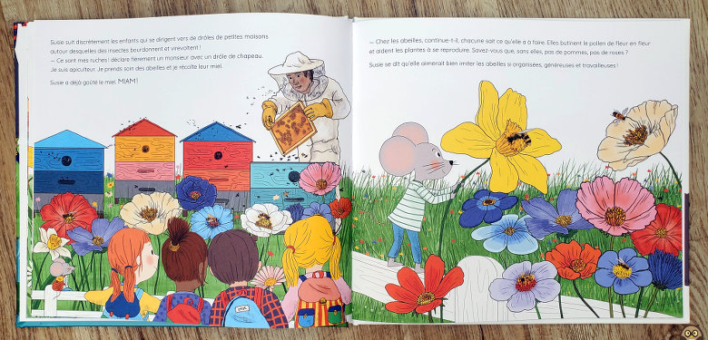 Susie à l'école de la Nature - découvre les abeilles
