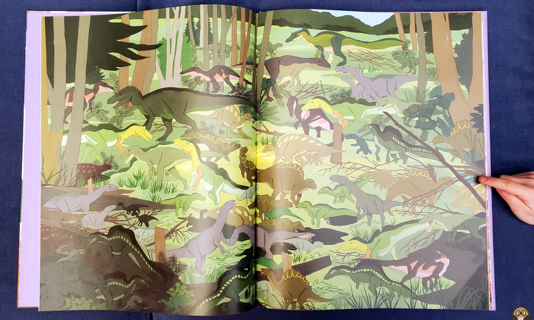 À la recherche du petit dino arc-en-ciel - Stéphane Nicolet - Andréa Fournier - Little Urban