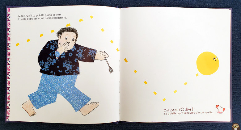 Zim Zam Zoum - La galette a pris la poudre d'escampette. - Quel régal cette galette - éditions À pas de loups