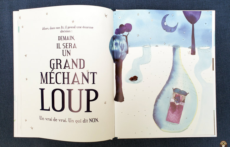Arthur Leloup - Le loup qui était trop gentil mais, un peu méchant quand même ! - Demain, Arthur sera un grand méchant loup. Un vrai de vrai. Un qui dit NON. - Julie Jaumot - Allée des Loupiotes