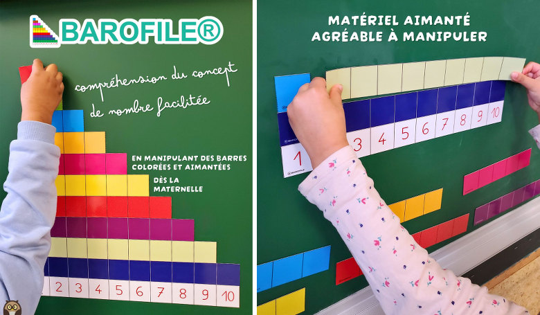 Barofile : du matériel aimanté agréable à manipuler - dès la maternelle