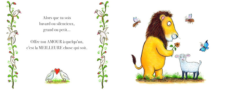 Love un livre sur l'amour - Offre ton amour à quelqu'un, c'est la meilleure chose qui soit.