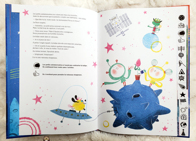 Choisis la suite de l'aventure : l'horrible monstre de l'espace - Sylvie Misslin - Amandine Piu - éditions Amaterra - Parcours multiples