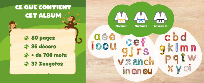chasse aux sons des Zoogotos - 36 décors et plus de 700 mots