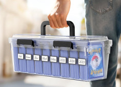 boîte de rangement pour les 25 jeux de cartes - grammaire maternelle