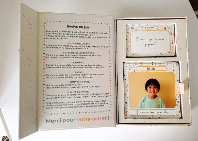 Jeu de cartes "Les émotions du monde" - marque Grees