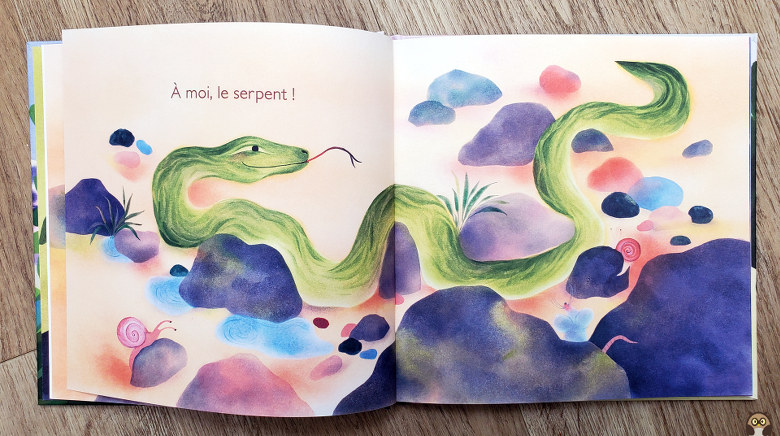 "À qui est cette langue ?" - à moi le serpent ! - Clémence Sabbagh - Emma Schnellbach - Le diplodocus