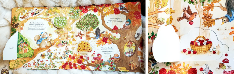 Petit écureuil fête l'automne - Amy Adele - éditions Gründ
